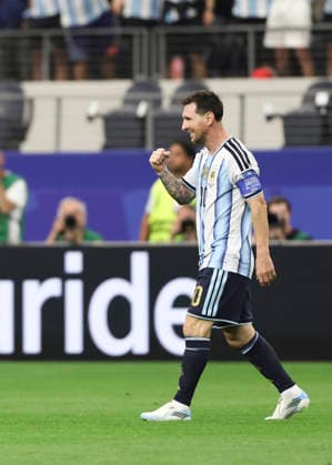 SOCCER - FIFA World Cup, WM, Weltmeisterschaft, Fussball 2026 ARLINGTON,TEXAS,USA,22.JUN.26 - SOCCER - FIFA World Cup 2026, group stage, Argentina vs Austria. Image shows the rejoicing of Lionel Messi (ARG).  GEPAxpictures xArminxRauthner