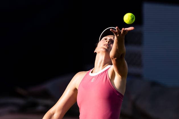 BAD HOMBURG, GERMANY - JUNE 22: Irina-Camelia Begu (ROU) during the Bad Homburg Open powered by Solarwatt Singles match between Venus Williams (USA) vs Irina-Camelia Begu (ROU) at Kurpark Bad Homburg on June 22, 2026 in Bad Homburg, Germany. Hessen Germany Copyright: xSteffiexWunderlx