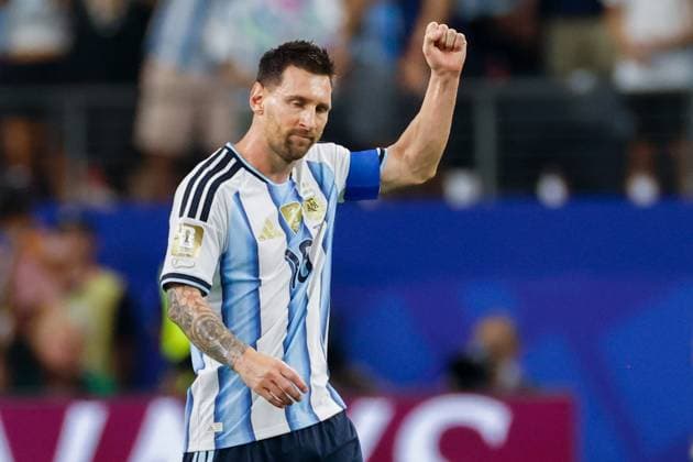 DALLAS, 22-06-2026, Dallas AT&T Stadium, World Cup 2026 Match between Argentina and Austria. Picture shows Argentina player Lionel Messi Argentina - Austria (World Cup 2026)  x204558587x Copyright: