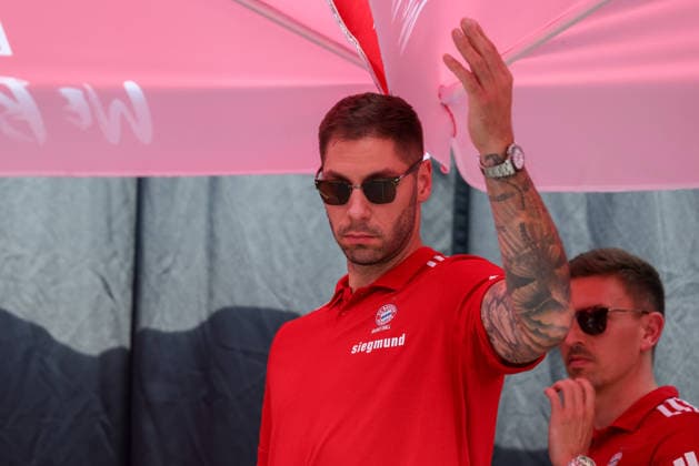 Stefan Jovic (FC Bayern Basketball, 16), GER, FC Bayern Basketball, Saisonabschluss Fan-Fest, Saison 2025 2026, 22.06.2026, GER, FC Bayern Basketball, Saisonabschluss Fan-Fest, Saison 2025 2026, 22.06.2026 Muenchen *** Stefan Jovic, FC Bayern Basketball, 16, GER, FC Bayern Basketball, End-of-Season Fan Fest, 2025–2026 Season, June 22, 2026, GER, FC Bayern Basketball, End-of-Season Fan Fest, 2025–2026 Season, June 22, 2026, Munich,detected_source_language Copyright: xEibner-Pressefoto JennixMaulx EP_JML