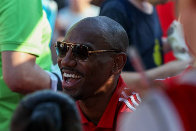 Isiaha Mike (FC Bayern Basketball, 22) lacht, GER, FC Bayern Basketball, Saisonabschluss Fan-Fest, Saison 2025 2026, 22.06.2026, GER, FC Bayern Basketball, Saisonabschluss Fan-Fest, Saison 2025 2026, 22.06.2026 Muenchen *** Isiaha Mike, FC Bayern Basketball, 22, laughs, GER, FC Bayern Basketball, End-of-Season Fan Fest, 2025–2026 Season, June 22, 2026, GER, FC Bayern Basketball, End-of-Season Fan Fest, 2025–2026 Season, June 22, 2026, Munich,detected_source_language Copyright: xEibner-Pressefoto JennixMaulx EP_JML