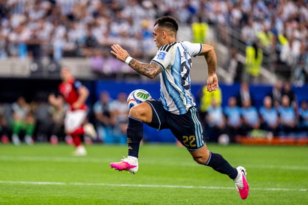 Lautaro Martinez of Argentina during the match between Argentina and Austria in the second round of the group stage of the 2026 World Cup, held at Houston Stadium in Dallas, United States. Richard Callis Fotoarena (Richard Callis SPP)  Copyright: xRichardxCallisx xSPPx spp-en-RiCa-2967550
