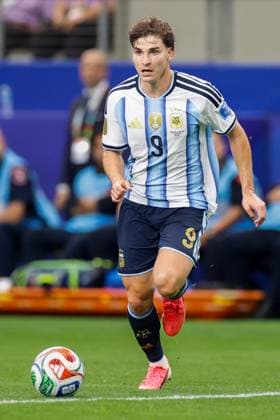 DALLAS, 22-06-2026, Dallas AT&T Stadium, World Cup 2026 Match between Argentina and Austria. Picture shows Argentina player Julian Alvarez Argentina - Austria (World Cup 2026)  x204559748x Copyright: