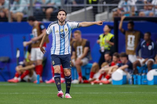 DALLAS, 22-06-2026, Dallas AT&T Stadium, World Cup 2026 Match between Argentina and Austria. Picture shows Argentina player Nicolas Tagliafico Argentina - Austria (World Cup 2026)  x204559754x Copyright: