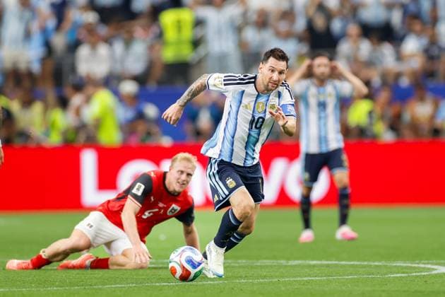 DALLAS, 22-06-2026, Dallas AT&T Stadium, World Cup 2026 Match between Argentina and Austria. Picture shows Argentina player Lionel Messi Argentina - Austria (World Cup 2026)  x204559777x Copyright: