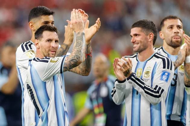 DALLAS, 22-06-2026, Dallas AT&T Stadium, World Cup 2026 Match between Argentina and Austria. Picture shows Argentina player Lionel Messi Argentina - Austria (World Cup 2026)  x204559862x Copyright: