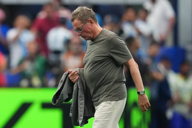 FIFA World Cup, WM, Weltmeisterschaft, Fussball 2026 - Group J - Argentina vs Austria Austria s head coach Ralf Rangnick reacts after the FIFA World Cup 2026 group stage match Argentina against Austria, in Dallas, USA, 22 June 2026. DALLAS United States  Copyright: xJEFFREYxMCWHORTERx