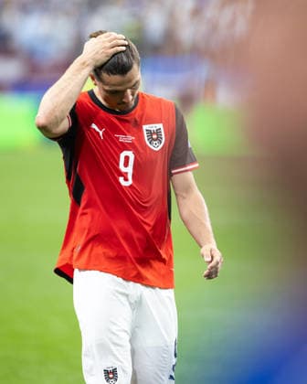 SOCCER - FIFA World Cup, WM, Weltmeisterschaft, Fussball 2026 ARLINGTON,TEXAS,USA,22.JUN.26 - SOCCER - FIFA World Cup 2026, group stage, Argentina vs Austria. Image shows the disappointment of Marcel Sabitzer (AUT).  GEPAxpictures xArminxRauthner