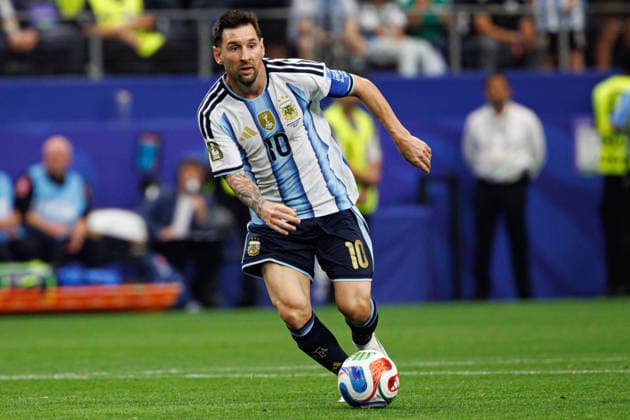 Lionel Messi seen during FIFA World Cup, WM, Weltmeisterschaft, Fussball 2026 game between national teams of Argentina and Austria (Grzegorz Wajda Ball Raw Images) Arlington Dallas Stadium USA Copyright: xGrzegorzxWajdax grzegorzwajda_argentina_austria_2526_5-18