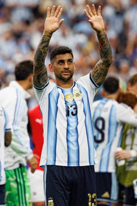 Cristian Romero seen during FIFA World Cup, WM, Weltmeisterschaft, Fussball 2026 game between national teams of Argentina and Austria (Grzegorz Wajda Ball Raw Images) Arlington Dallas Stadium USA Copyright: xGrzegorzxWajdax grzegorzwajda_argentina_austria_2526_6-65