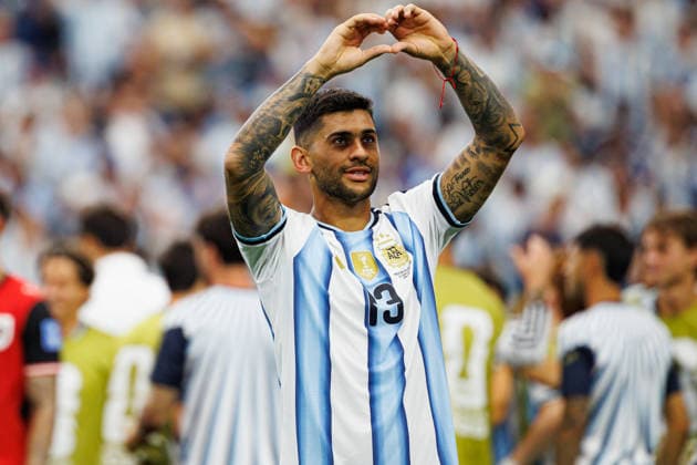 Cristian Romero seen during FIFA World Cup, WM, Weltmeisterschaft, Fussball 2026 game between national teams of Argentina and Austria (Grzegorz Wajda Ball Raw Images) Arlington Dallas Stadium USA Copyright: xGrzegorzxWajdax grzegorzwajda_argentina_austria_2526_6-67