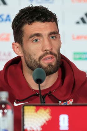 Mateo Kovacic from Croatia speaks at a press conference, PK, Pressekonferenz at BMO Stadium in Toronto, Canada, 22 June 2026. Croatia national team, Nationalteam press conference !ACHTUNG: NUR REDAKTIONELLE NUTZUNG!  Copyright: xBienvenidoxVelascox GR1070 20260622-55020677695_1