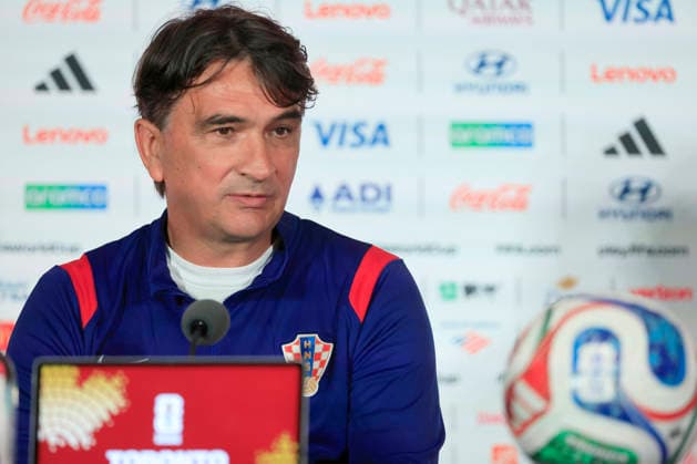 Croatia s coach Zlatko Dalic speaks at a press conference, PK, Pressekonferenz at BMO Stadium in Toronto, Canada, 22 June 2026. Croatia national team, Nationalteam press conference !ACHTUNG: NUR REDAKTIONELLE NUTZUNG!  Copyright: xBienvenidoxVelascox GR1069 20260622-55020677699_1