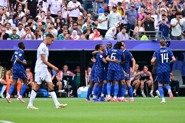 Lincoln Financial Field, Philadelphia (PA), June 22, 2026 - WORLD CUP FRANCE VS IRAQ - Goal by Kylian Mbappe of France, during the match between FRANCE and IRAQ, valid for the second round of Group I of the 2026 FIFA World Cup, WM, Weltmeisterschaft, Fussball held at Philadelphia Stadium, in Philadelphia, on the afternoon of Monday, June 22. (Photo: Eduardo Carmim Photo Premium SPP) 30930 (Eduardo Carmim SPP)  Copyright: xEduardoxCarmimx xSPPx spp-en-EdCa-eduardo_carmim_photo_premium_491410