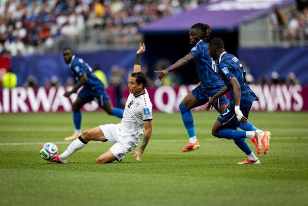 FOOTBALL : France vs Irak - Coupe du monde FIFA 2026. Lincoln Financial Field Philadelphie 22 06 2026 Kevin Yakob 8 (Iraq)  Copyright: xx