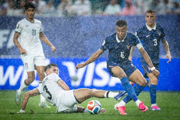 FOOTBALL : France vs Irak - Coupe du monde FIFA 2026. Lincoln Financial Field Philadelphie 22 06 2026 Kylian Mbappe 10 (France)  Copyright: xx