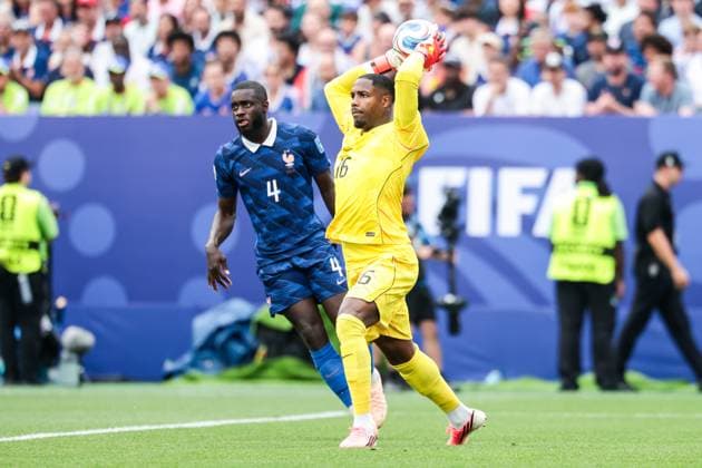 RECORD DATE NOT STATED FIFA World Cup, WM, Weltmeisterschaft, Fussball 2026 - Group I - France v Iraq Mike Maignan Goalkeeper of France during the match between France and Iraq in the second round of Group I of the 2026 FIFA World Cup group stage at Philadelphia Stadium, in Philadelphia, United States, on Monday, June 22, 2026.(Foto: Vanessa Carvalho Brazil Photo Press IMAGO) Sports %G Copyright: xVanessaxCarvalhox