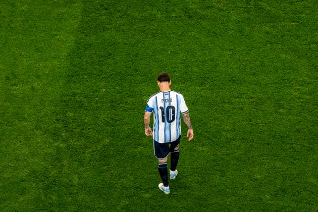 DALLAS - Lionel Messi of Argentina during the 2026 World Cup at AT&T Stadium on June 22, 2026, in Dallas, United States. (Photo by Stefan Koops EYE4IMAGES DeFodi Images) - *** DALLAS