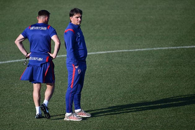 Toronto, 220626. The last training session of the Croatian football team at Centennial Park before the match with Panama. In the photo: Zlatko Dalic. Photo: Boris Kovacev CROPIX Copyright: xxBorisxKovacevx hrvatska_trening1-220626