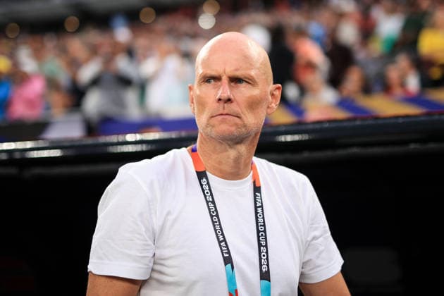 Football - FIFA World Cup, WM, Weltmeisterschaft, Fussball - Group I - Norway v Senegal 22nd June 2026 - FIFA World Cup - Group I - Norway v Senegal - Norway coach Stale Solbakken - Photo: Simon Stacpoole Offside. New Jersey USA *** Fußball – FIFA-Weltmeisterschaft, Gruppe I  Copyright: xSimonxStacpoolexOffside
