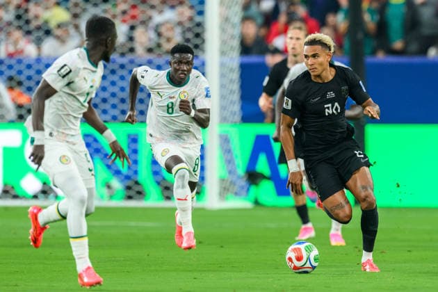 260622 Antonio Nusa of Norway during the FIFA World Cup, WM, Weltmeisterschaft, Fussball 2026 group stage football match between Norway and Senegal on June 22, 2026 in New Jersey. Photo: Vegard Grott BILDBYRAN kod VG VG0963 bbeng fotboll football soccer fotball vm fotbolls-vm fotball-vm fotbolls-vm 2026 fifa world cup 2026 new york norge norway senegal *** June 22, 2026  Copyright: VEGARDxGRoTT BB260622VG033