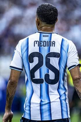 RECORD DATE NOT STATED The match between Argentina and Austria will determine the leader of Group J at Dallas Stadium in the 2026 World Cup. Arlington (TX), 06 22 2026 - sports football world cup Argentina Austria USA Argentine player Facundo Medina in a match between Argentina and Austria, valid for the second round of Group J of the 2026 World Cup, played at Dallas Stadium, in Arlington, Texas, this Monday (22).(Foto: Pedro Paulo Diaz Thenews2 imago images) SPO  Copyright: xPedroxPauloxDiazx