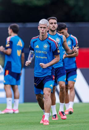Spain national team, Nationalteam World Cup 22 06 2026 Daniel Olmo of Spain during the Spanish national team s training session at their World Cup base camp at the Baylor School in Chattanooga, United States of America on June 22, 2026. Photo (PGS Photo Agency) Chattanooga Copyright: xPGSxPhotoxAgencyx