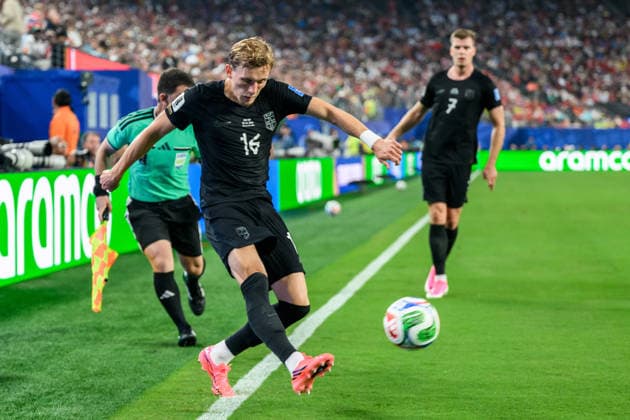 260622 Marcus Holmgren Pedersen of Norway during the FIFA World Cup, WM, Weltmeisterschaft, Fussball 2026 group stage football match between Norway and Senegal on June 22, 2026 in New Jersey. Photo: Jon Olav Nesvold BILDBYRAN COP 217 VG0963 bbeng fotboll football soccer fotball vm fotbolls-vm fotball-vm fotbolls-vm 2026 fifa world cup 2026 new york norge norway senegal *** June 22, 2026  Copyright: JONxOLAVxNESVOLD BB260622JE034