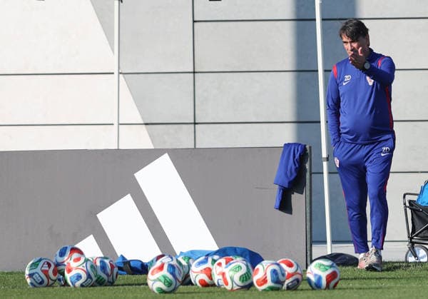 Croatia Training And press conference, PK, Pressekonferenz - FIFA World Cup, WM, Weltmeisterschaft, Fussball 2026 Croatia Head Coach Zlatko Dalic during Croatia training session one day ahead of the FIFA World Cup 2026 Group L match between Panama and Croatia at Toronto Stadium on June 22, 2026 in Toronto, Canada.  SanjinxStrukic PIXSELL