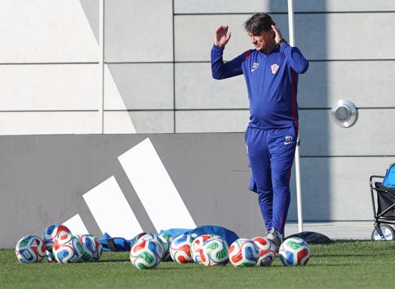 Croatia Training And press conference, PK, Pressekonferenz - FIFA World Cup, WM, Weltmeisterschaft, Fussball 2026 Croatia Head Coach Zlatko Dalic during Croatia training session one day ahead of the FIFA World Cup 2026 Group L match between Panama and Croatia at Toronto Stadium on June 22, 2026 in Toronto, Canada.  SanjinxStrukic PIXSELL