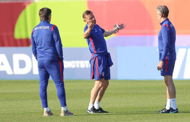 Croatia Training And press conference, PK, Pressekonferenz - FIFA World Cup, WM, Weltmeisterschaft, Fussball 2026 Ivica Olic during Croatia training session one day ahead of the FIFA World Cup 2026 Group L match between Panama and Croatia at Toronto Stadium on June 22, 2026 in Toronto, Canada.  SanjinxStrukic PIXSELL