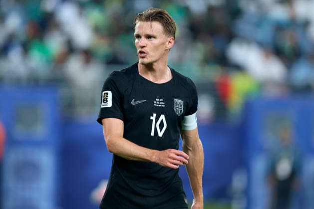 Norway v Senegal: Group I - FIFA World Cup, WM, Weltmeisterschaft, Fussball 2026 Martin Odegaard of Norway in action during the FIFA World Cup 2026 Group I match between Norway and Senegal at New York New Jersey Stadium on June 22, 2026 in East Rutherford, United States. East Rutherford New York New Jersey Stadium NJ United States Copyright: xAllstarxPicturexLibraryxLtdx