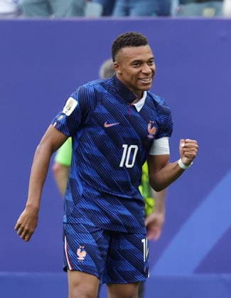 FIFA World Cup, WM, Weltmeisterschaft, Fussball 2026 - Group I - France vs Iraq Kylian Mbappe of France celebrates after scoring his first goal during the FIFA World Cup 2026 group stage match France against Iraq, in Philadelphia, Pennsylvania, USA, 22 June 2026. PHILADELPHIA United States  Copyright: xJIJIxPRESSx