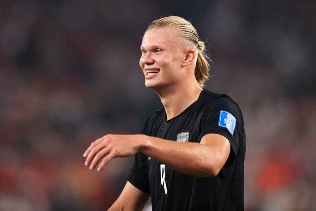 Football - FIFA World Cup, WM, Weltmeisterschaft, Fussball - Group I - Norway v Senegal 22nd June 2026 - FIFA World Cup - Group I - Norway v Senegal - Erling Haaland of Norway - Photo: Simon Stacpoole Offside. New Jersey USA *** Fußball – FIFA-Weltmeisterschaft, Gruppe I  Copyright: xSimonxStacpoolexOffside