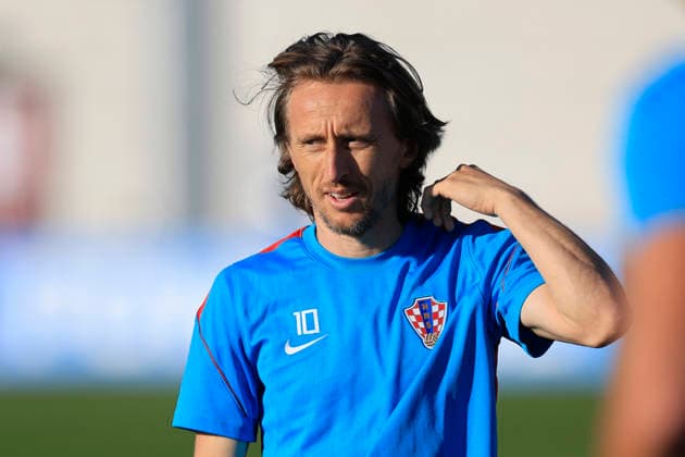 Luka Modric of Croatia reacts during a training session at Centennial Park in Toronto, Canada, 22 June 2026. Croatia national team, Nationalteam Training in Toronto !ACHTUNG: NUR REDAKTIONELLE NUTZUNG!  Copyright: xBienvenidoxVelascox GR2049 20260623-55020678857_1