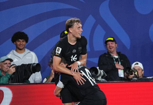 Marcus Holmgren Pedersen (Norway) scores and celebrates his teams first goal during Norway and Senegal, Group I FIFA World Cup, WM, Weltmeisterschaft, Fussball 2026, Met Life Stadium, New jersey, USA on June 22, 2026. Thor Wegner DeFodi Images. (Photo by DeFodi Images) - *** Marcus Holmgren Pedersen of Norway scores and celebrates his teams first goal during the match between Norway and Senegal in Group I of the 2026 FIFA World Cup at MetLife Stadium in New Jersey, USA, on June 22, 2026. Photo by DeFodi Images, Thor Wegner.,detected_source_language