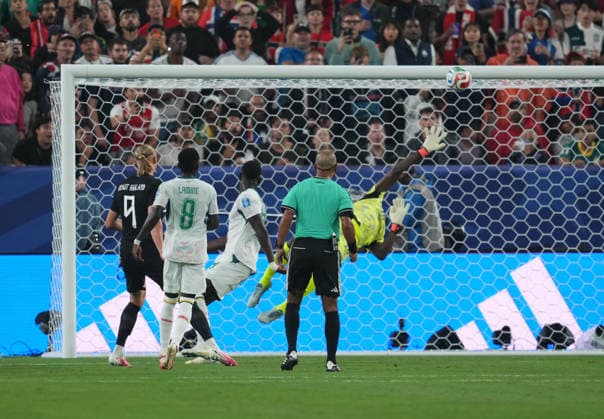 Erling Haaland (Norway) scores and celebrates his teams third goal during Norway and Senegal, Group I FIFA World Cup, WM, Weltmeisterschaft, Fussball 2026, Met Life Stadium, New jersey, USA on June 22, 2026. Thor Wegner DeFodi Images. (Photo by DeFodi Images) - *** Erling Haaland of Norway scores and celebrates his teams third goal during the match between Norway and Senegal in Group I of the 2026 FIFA World Cup at MetLife Stadium in New Jersey, USA, on June 22, 2026. Thor Wegner, DeFodi Images. Photo by DeFodi Images,detected_source_language