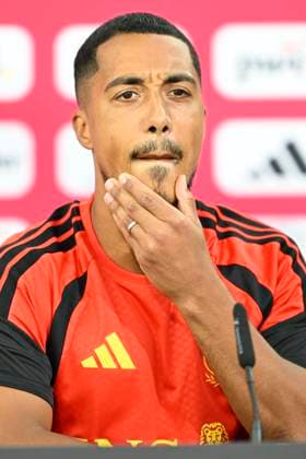 Belgian national football team - FIFA World Cup, WM, Weltmeisterschaft, Fussball 2026 - media activities 22 06 2026 RENTON, UNITED STATES OF AMERICA - JUNE 22 : Team captain Tielemans Youri midfielder of Belgium talking to the press during a press conference, PK, Pressekonferenz at the training grounds of the Belgian national football team during the 2026 FIFA World Cup on June 22, 2026 in Renton, United States of America, 22 06 2026 Renton United States of America  Copyright: xNicoxVereeckenx