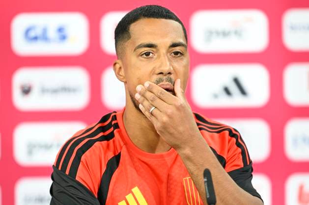Belgian national football team - FIFA World Cup, WM, Weltmeisterschaft, Fussball 2026 - media activities 22 06 2026 RENTON, UNITED STATES OF AMERICA - JUNE 22 : Team captain Tielemans Youri midfielder of Belgium talking to the press during a press conference, PK, Pressekonferenz at the training grounds of the Belgian national football team during the 2026 FIFA World Cup on June 22, 2026 in Renton, United States of America, 22 06 2026 Renton United States of America  Copyright: xNicoxVereeckenx