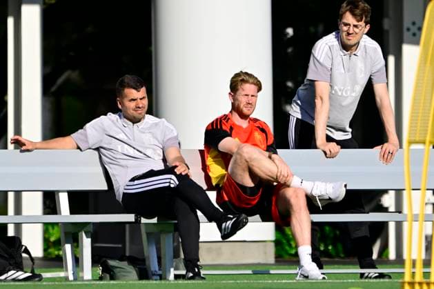Belgian national football team - FIFA World Cup, WM, Weltmeisterschaft, Fussball 2026 - media activities 22 06 2026 RENTON, UNITED STATES OF AMERICA - JUNE 22 : De Bruyne Kevin forward of Belgium pictured during a training session of the Belgian national football team during the FIFA World Cup 2026 on June 22, 2026 in Renton, United States of America, 22 06 2026 Renton United States of America  Copyright: xJanxDexMeuleneirx
