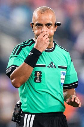 260622 Referee Wilton Sampaio during the FIFA World Cup, WM, Weltmeisterschaft, Fussball 2026 group stage football match between Norway and Senegal on June 22, 2026 in New Jersey. Photo: Jon Olav Nesvold BILDBYRAN COP 217 VG0963 bbeng fotboll football soccer fotball vm fotbolls-vm fotball-vm fotbolls-vm 2026 fifa world cup 2026 new york norge norway senegal *** June 22, 2026  Copyright: JONxOLAVxNESVOLD BB260622JE067