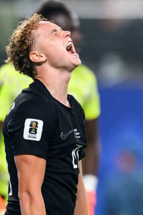 260622 Andreas Schjelderup of Norway reacts during the FIFA World Cup, WM, Weltmeisterschaft, Fussball 2026 group stage football match between Norway and Senegal on June 22, 2026 in New Jersey. Photo: Jon Olav Nesvold BILDBYRAN COP 217 VG0963 bbeng fotboll football soccer fotball vm fotbolls-vm fotball-vm fotbolls-vm 2026 fifa world cup 2026 new york norge norway senegal depp *** June 22, 2026  Copyright: JONxOLAVxNESVOLD BB260622JE069