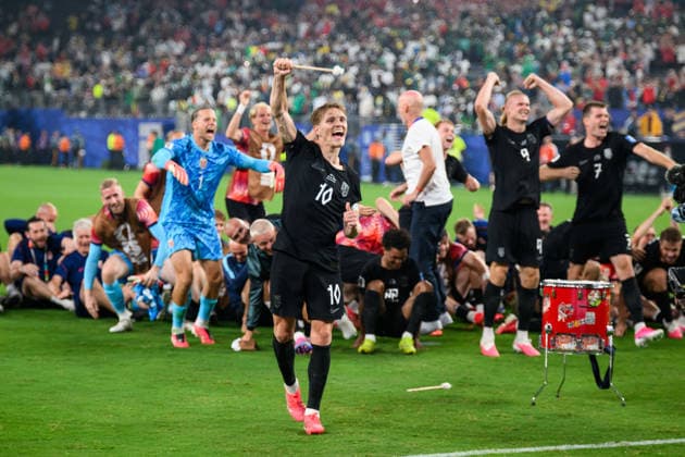 260622 Martin odegaard of Norway celebrates after the FIFA World Cup, WM, Weltmeisterschaft, Fussball 2026 group stage football match between Norway and Senegal on June 22, 2026 in New Jersey. Photo: Jon Olav Nesvold BILDBYRAN COP 217 VG0963 bbeng fotboll football soccer fotball vm fotbolls-vm fotball-vm fotbolls-vm 2026 fifa world cup 2026 new york norge norway senegal jubel *** June 22, 2026  Copyright: JONxOLAVxNESVOLD BB260622JE078