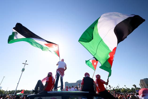 June 22, 2026, Santa Clara, California, USA: Santa Clara, USA - June 22 2026: Stadium atmosphere and fans before a FIFA World Cup, WM, Weltmeisterschaft, Fussball group match between Jordan and Algeria at San Francisco Bay Area Stadium Santa Clara USA - ZUMAp121 20260622_zsp_p121_010 Copyright: xChrisxPutnamx