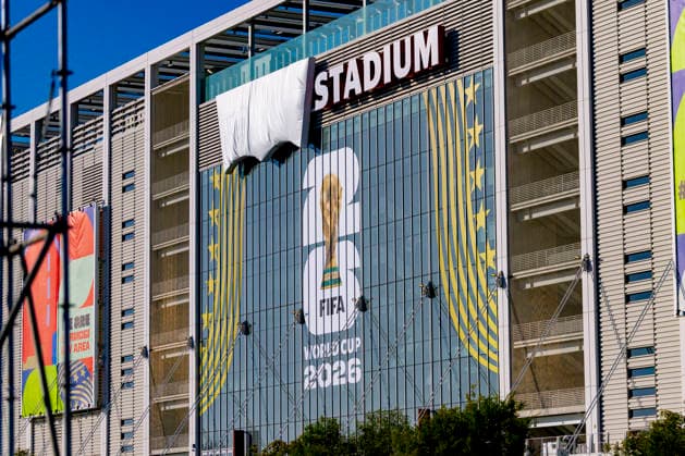 SANTA CLARA, CA - JUNE 22: The San Francisco Bay Area Stadium before the FIFA World Cup, WM, Weltmeisterschaft, Fussball Group J match between Jordan and Algeria on June 22, 2026 at San Francisco Bay Area Stadium in Santa Clara, CA. (Photo by Bob Kupbens Icon Sportswire) SOCCER: JUN 22 FIFA World Cup 26 Group J - Jordan vs Algeria EDITORIAL USE ONLY Icon260622004