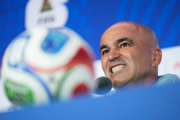 press conference, PK, Pressekonferenz ahead of Portugal v Uzbekistan - 2026 FIFA World Cup, WM, Weltmeisterschaft, Fussball HOUSTON, UNITED STATES - JUNE 22 : Head coach Roberto Martinez of Portugal speaks during a press conference ahead of their Group K second match against Uzbekistan in the 2026 FIFA World Cup at Houston Stadium in Houston, Texas, United States on June 22, 2026. Hakan Akgun Anadolu Houston United States. Editorial use only. Please get in touch for any other usage.  Copyright: x2026xAnadoluxHakanxAkgunx