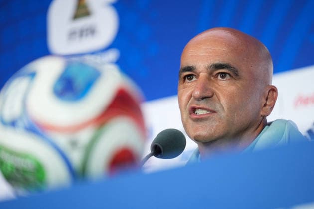 press conference, PK, Pressekonferenz ahead of Portugal v Uzbekistan - 2026 FIFA World Cup, WM, Weltmeisterschaft, Fussball HOUSTON, UNITED STATES - JUNE 22 : Head coach Roberto Martinez of Portugal speaks during a press conference ahead of their Group K second match against Uzbekistan in the 2026 FIFA World Cup at Houston Stadium in Houston, Texas, United States on June 22, 2026. Hakan Akgun Anadolu Houston United States. Editorial use only. Please get in touch for any other usage.  Copyright: x2026xAnadoluxHakanxAkgunx