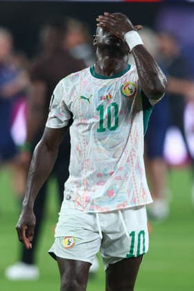 FIFA World Cup, WM, Weltmeisterschaft, Fussball 2026: Norway v Senegal NEW JERSEY, USA - 22nd June 2026: Sadio Mane of Senegal reacts at the final whistle during the FIFA World Cup 2026 Group I match between Norway and Senegal at New York New Jersey Stadium New York New York New Jersey Stadium United States of America Copyright: xCraigxMercerx xPeakxActionxPhotosx