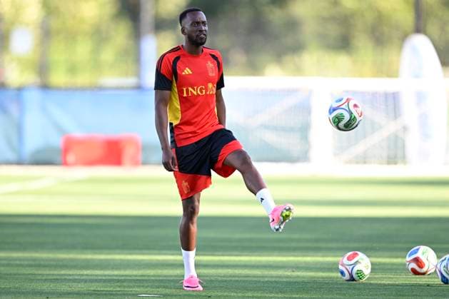 Belgian national football team - FIFA World Cup, WM, Weltmeisterschaft, Fussball 2026 - media activities 22 06 2026 RENTON, UNITED STATES OF AMERICA - JUNE 22 : Lukebakio Dodi forward of Belgium pictured during a training session of the Belgian national football team during the FIFA World Cup 2026 on June 22, 2026 in Renton, United States of America, 22 06 2026 Renton United States of America  Copyright: xNicoxVereeckenx