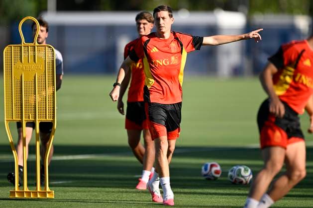 Belgian national football team - FIFA World Cup, WM, Weltmeisterschaft, Fussball 2026 - media activities 22 06 2026 RENTON, UNITED STATES OF AMERICA - JUNE 22 : Vanaken Hans midfielder of Belgium pictured during a training session of the Belgian national football team during the FIFA World Cup 2026 on June 22, 2026 in Renton, United States of America, 22 06 2026 Renton United States of America  Copyright: xNicoxVereeckenx